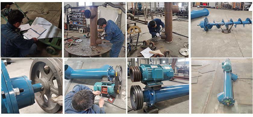 Small screw conveyor manufacturers product real shot