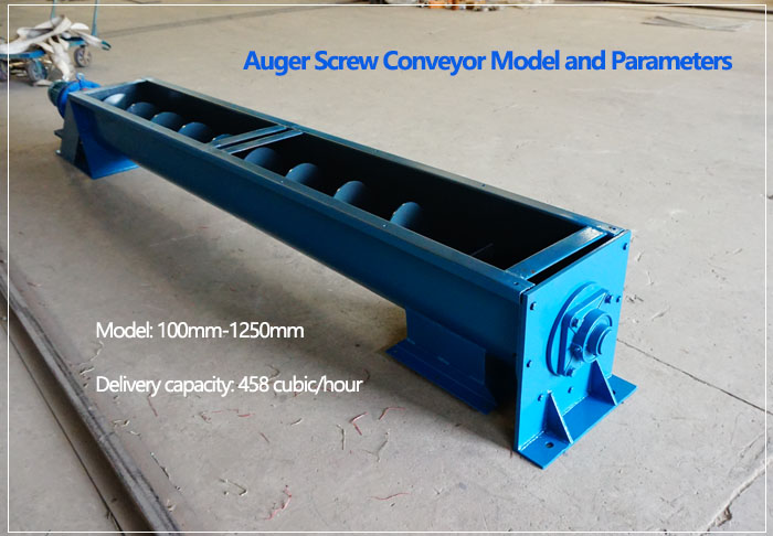 Auger Screw Conveyor Model and Parameters