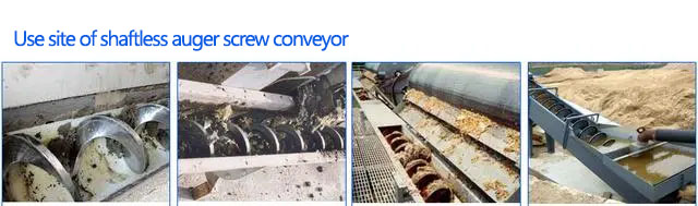 Shaftless Auger Screw Conveyor