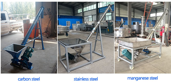 Feed Screw Conveyor Material
