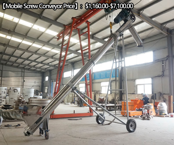 Mobile Screw Conveyor Price