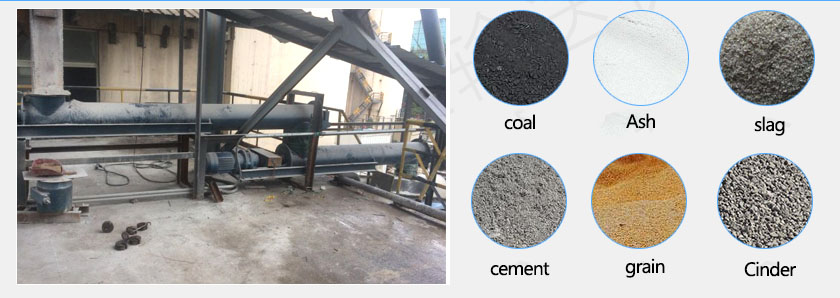 Pipe Screw Conveyer Application