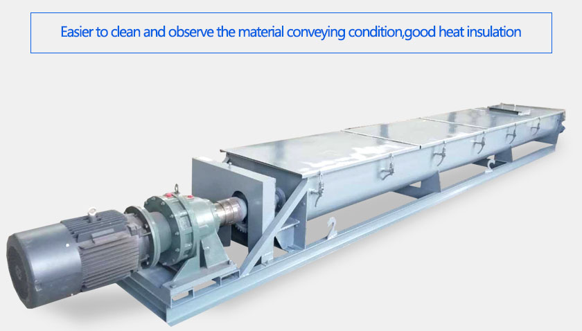 U-Shaped Screw Conveyor Advantage