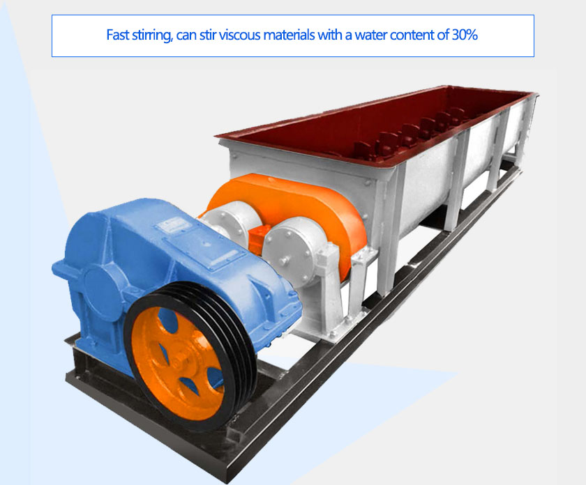 Double Screw Mixer Features