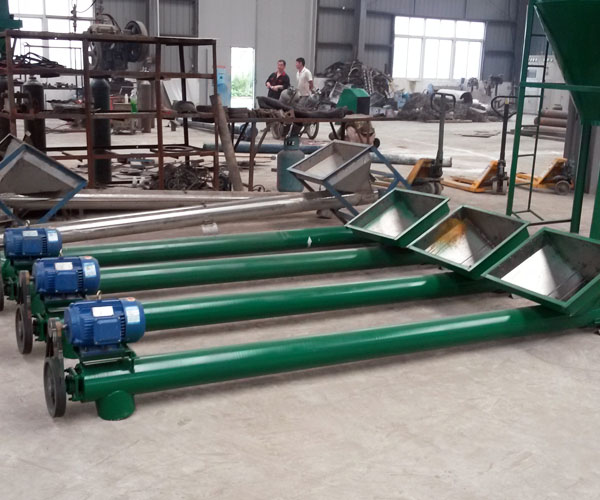 Model and Parameters of Tubular Screw Conveyor