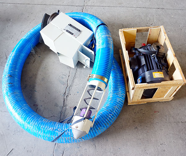 Working Principle of Hose Grain Suction Machine