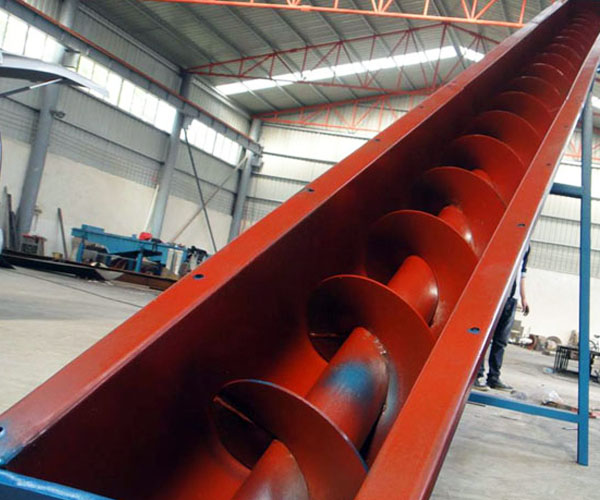 Working Principle of Auger Screw Conveyor
