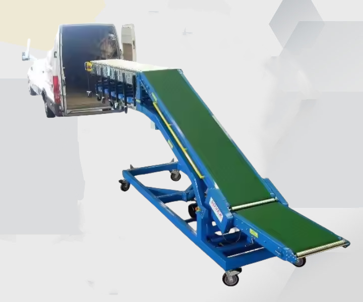 Truck Loading Unloading Belt Conveyor