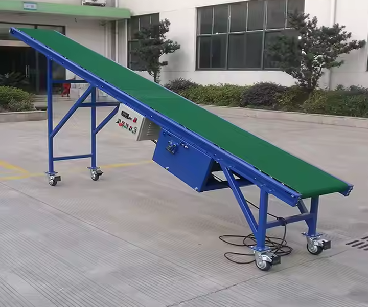 Truck Loading Unloading Belt Conveyor