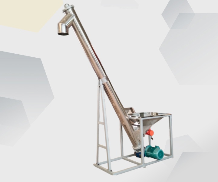 Piglet Feed Inclined Screw Conveyor