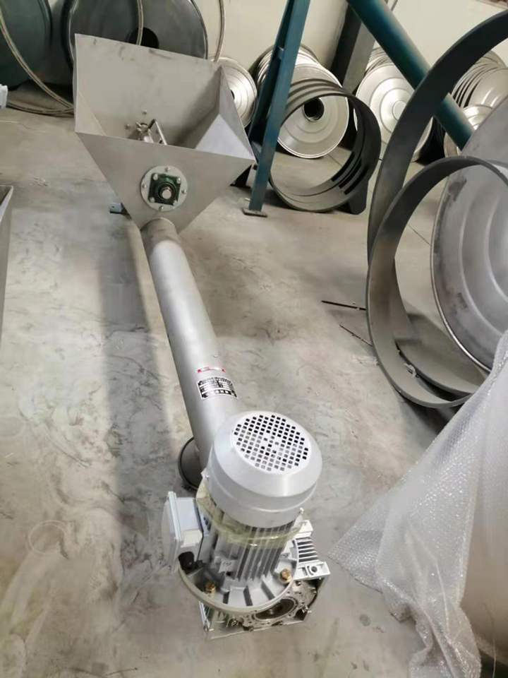 What is a small auger feeder?