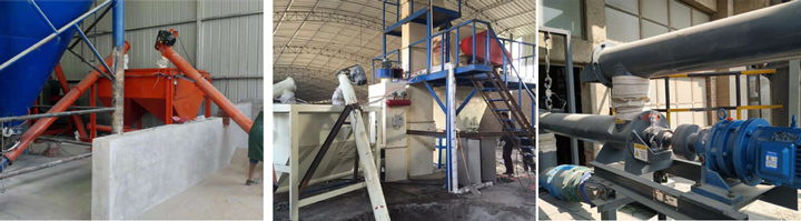 What is a small auger feeder?