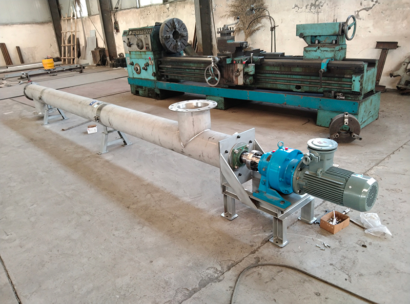 Tubular Shaftless Screw Conveyor